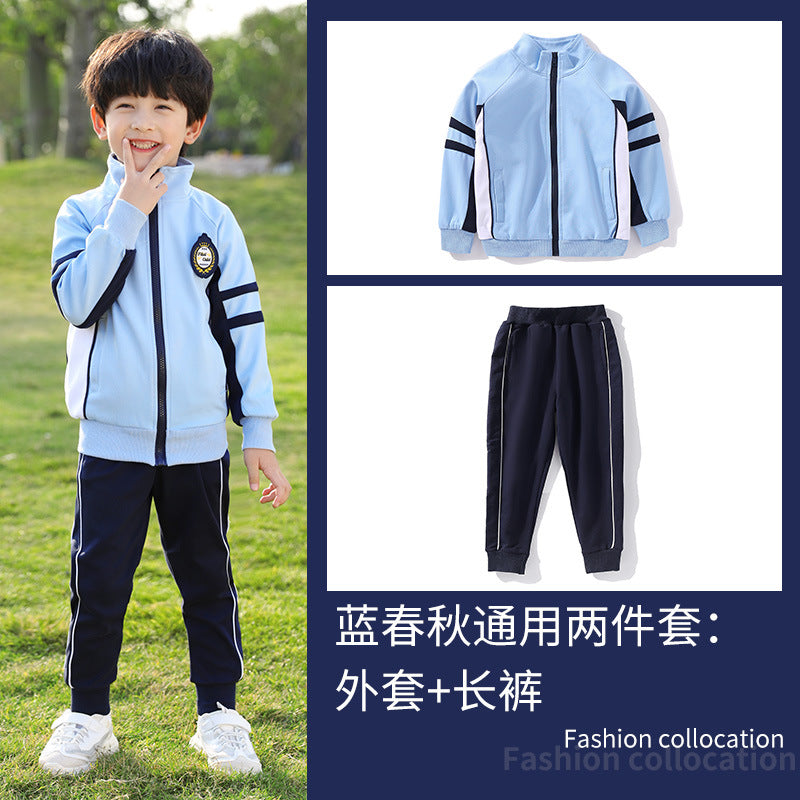 Spring and Autumn School Uniforms for Kids and Teachers