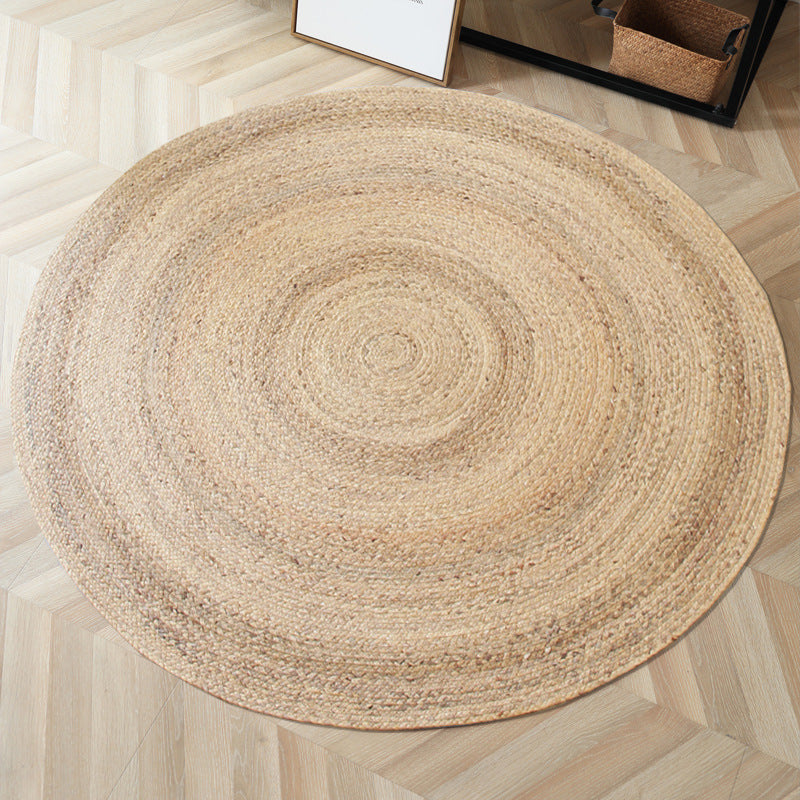 Natural Jute Area Rug for Living Room and Office