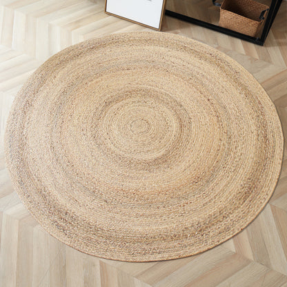 Natural Jute Area Rug for Living Room and Office