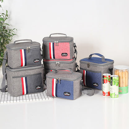 Insulated Lunch Bag with Thick Aluminum Foil - Large Capacity