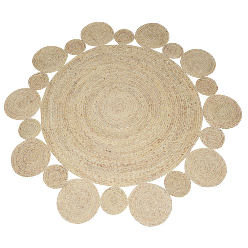 Natural Jute Area Rug for Living Room and Office