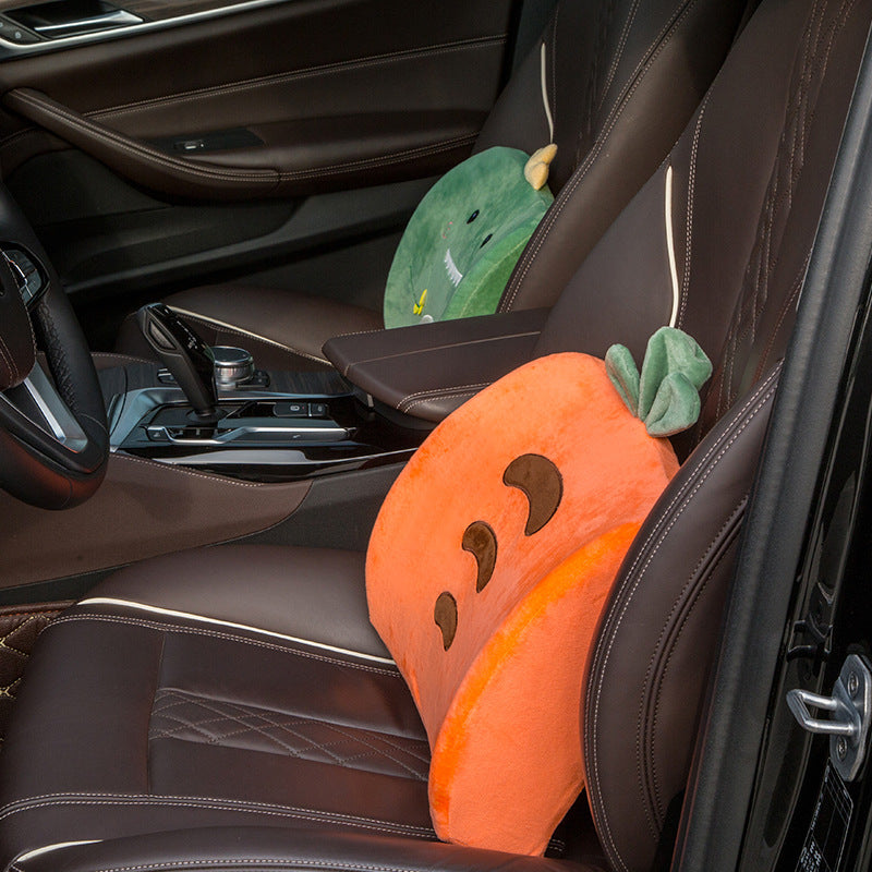 Office and Car Lumbar Support Cushion Pillow