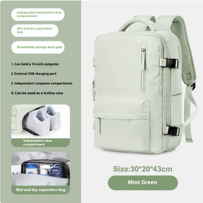 Large-Capacity Travel & School Backpack