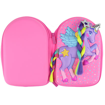 Unicorn Pencil Case for Kids - Small School Supplies