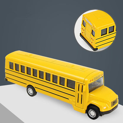 Children's School Bus Car Toy Set