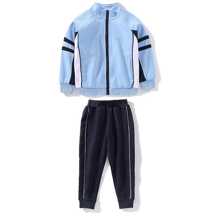 Spring and Autumn School Sports Uniform Set for Kids