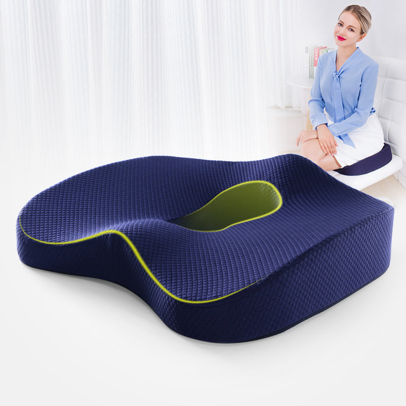 Dual-Purpose Cushion for Office and Car Use
