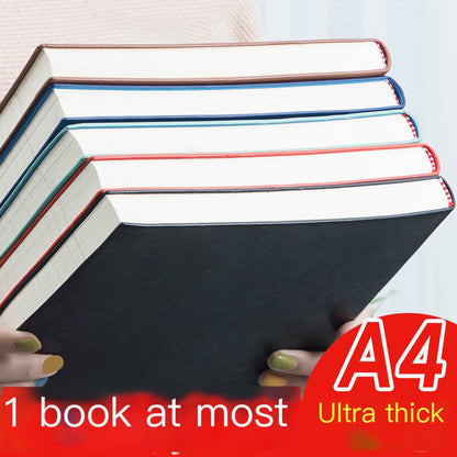 A4 Thick Large Notebook for Office and Business Use