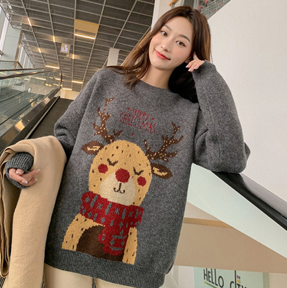 Cute Loose Knit Sweater for Middle and High School Girls