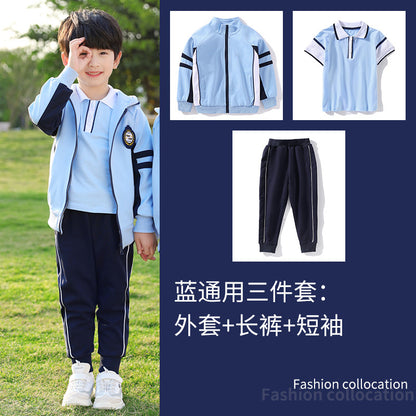 Spring and Autumn School Uniforms for Kids and Teachers