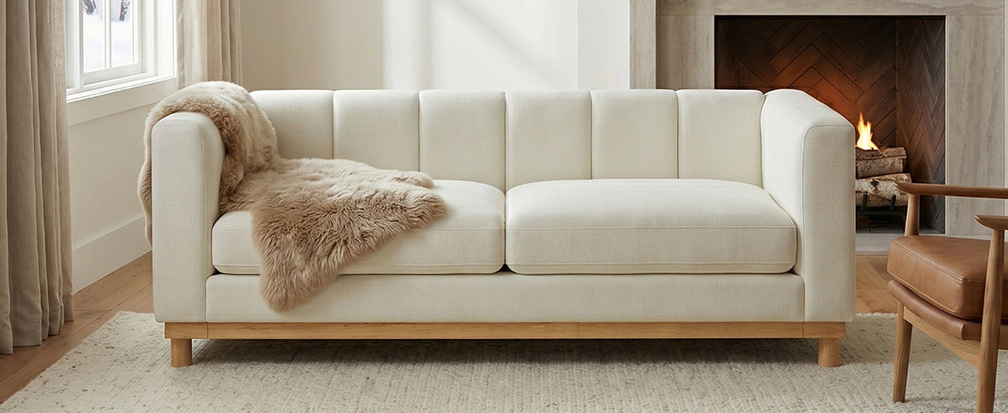 Modern Sofa Couch 78.7" Loveseat Sofa for Living Room, Apartment, and Small Space