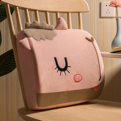 Office and Car Lumbar Support Cushion Pillow