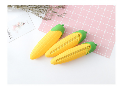 Corn Pencil Case - Cute Design for School Supplies