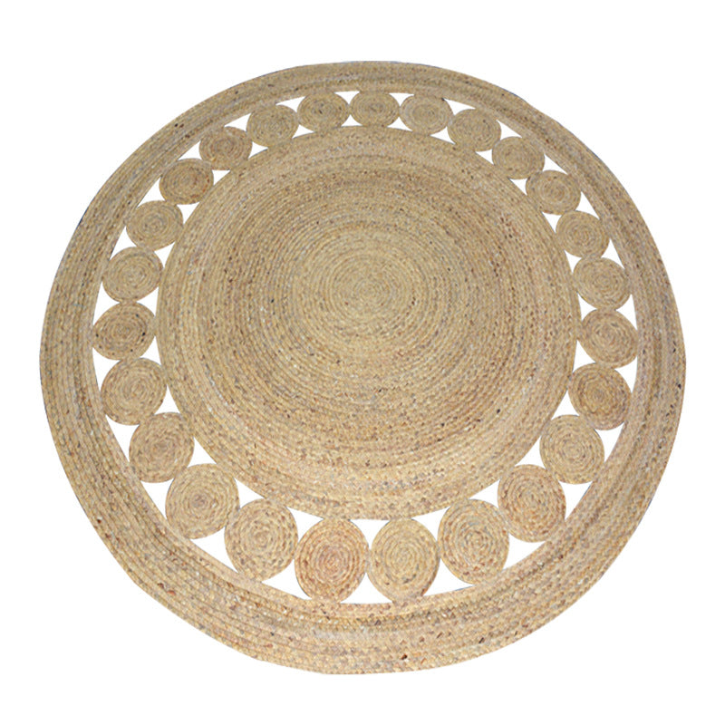 Natural Jute Area Rug for Living Room and Office