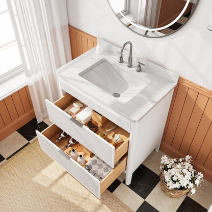 Fully Assembled 36-Inch Bathroom Vanity