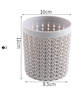 Multifunctional Round Pen Holder for Office Supplies
