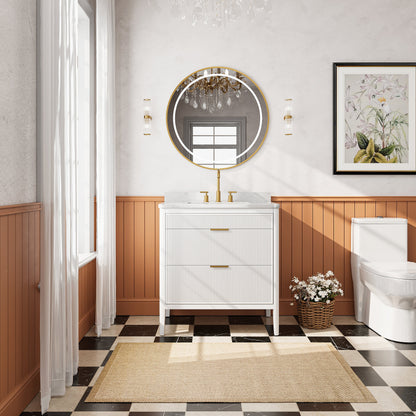 Fully Assembled 36-Inch Bathroom Vanity