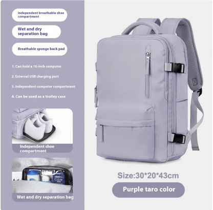 Large-Capacity Travel & School Backpack