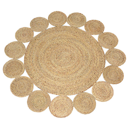 Natural Jute Area Rug for Living Room and Office