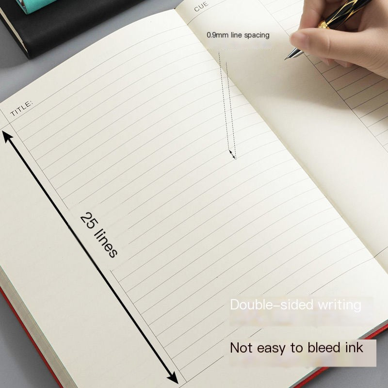 A4 Thick Large Notebook for Office and Business Use