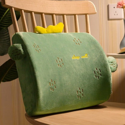 Office and Car Lumbar Support Cushion Pillow