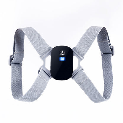 Smart Posture Corrector with Vibration Alert and LCD Display