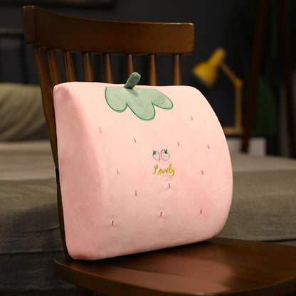Office and Car Lumbar Support Cushion Pillow