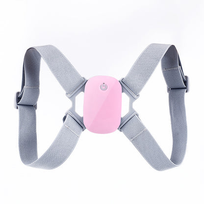 Smart Posture Corrector with Vibration Alert and LCD Display