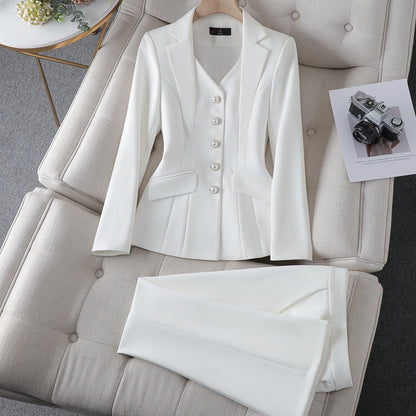Women’s Office Business Suit Jacket and Pants Set