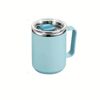 16oz Insulated Stainless Steel Travel Mug with Handle