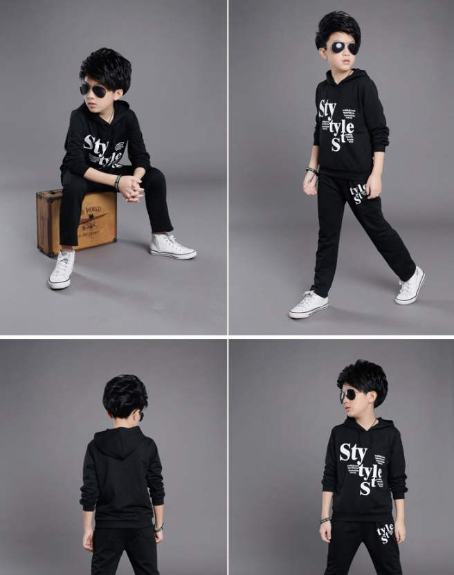 Boys' Sports Suit for Elementary School Students