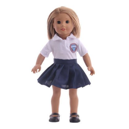 American Girl Doll School Uniform Accessories Set