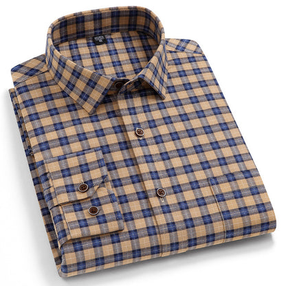 Men's Cotton Shirt - Casual and Stylish for Office Wear