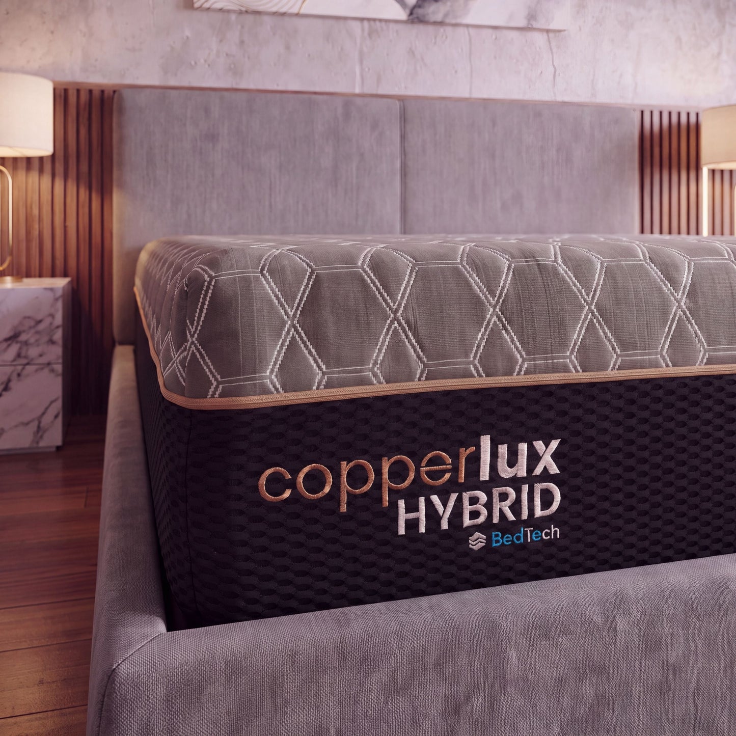 Copper Lux Hybrid 14" Queen Mattress