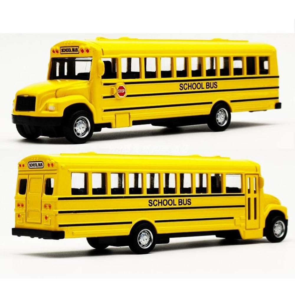 Children's School Bus Car Toy Set