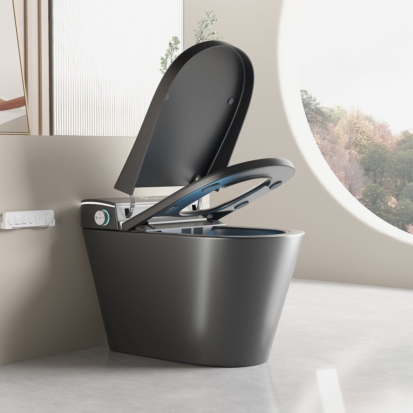 Unique Smart Toile with Integrated Bidet