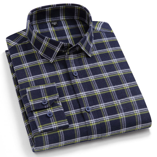 Men's Cotton Shirt - Casual and Stylish for Office Wear