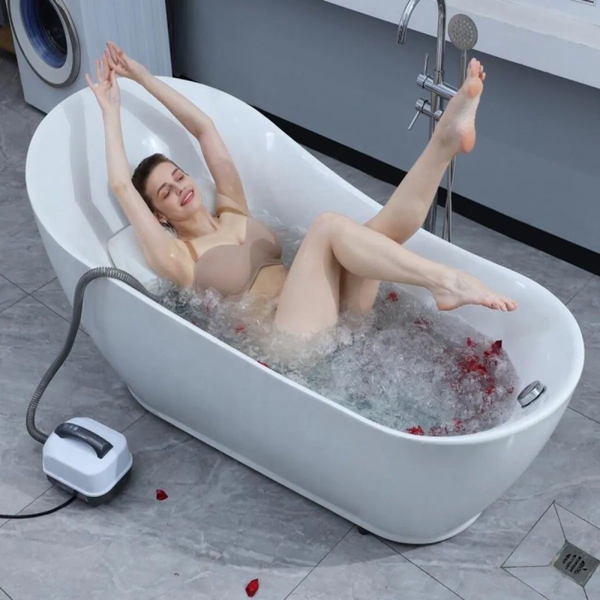 Home Spa Hydrotherapy Massage Bath Mat