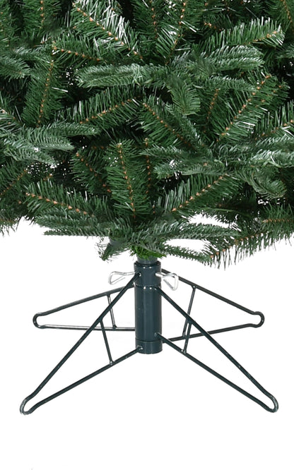 11ft Unlit Green Aspen Fir Christmas Tree - 4269 Tips 77" Diameter with Stand