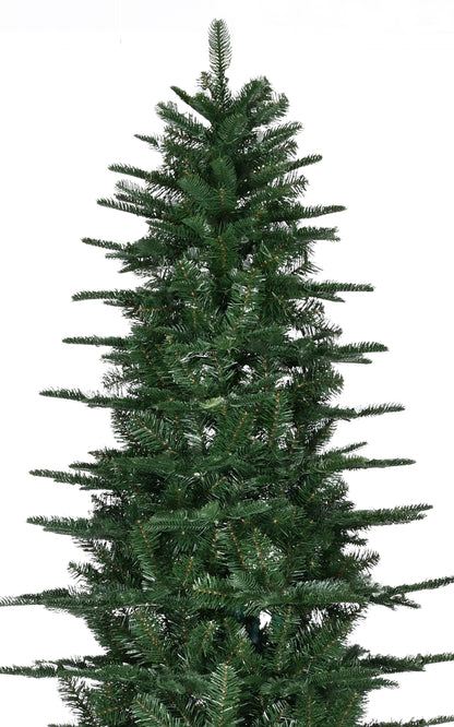 11ft Unlit Green Aspen Fir Christmas Tree - 4269 Tips 77" Diameter with Stand