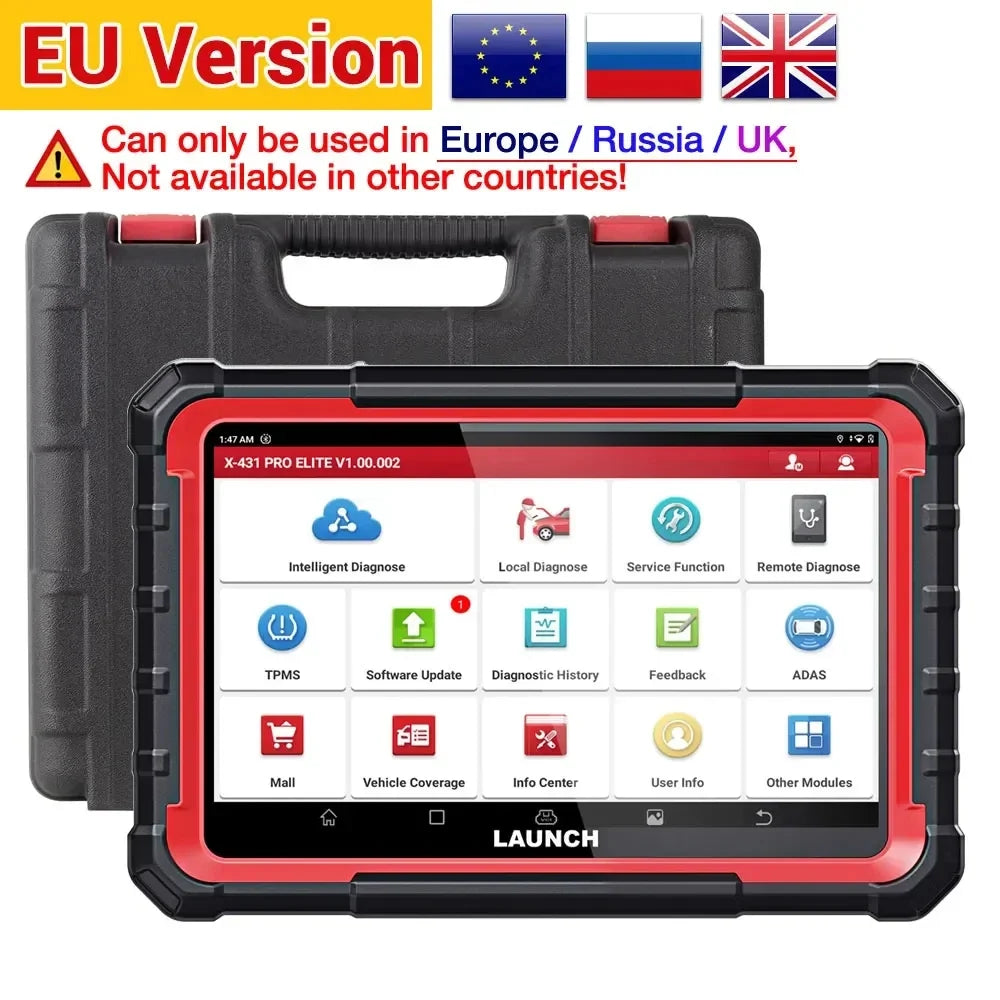 LAUNCH X431 Pro Elite OBD2 Diagnostic Scanner For All Systems