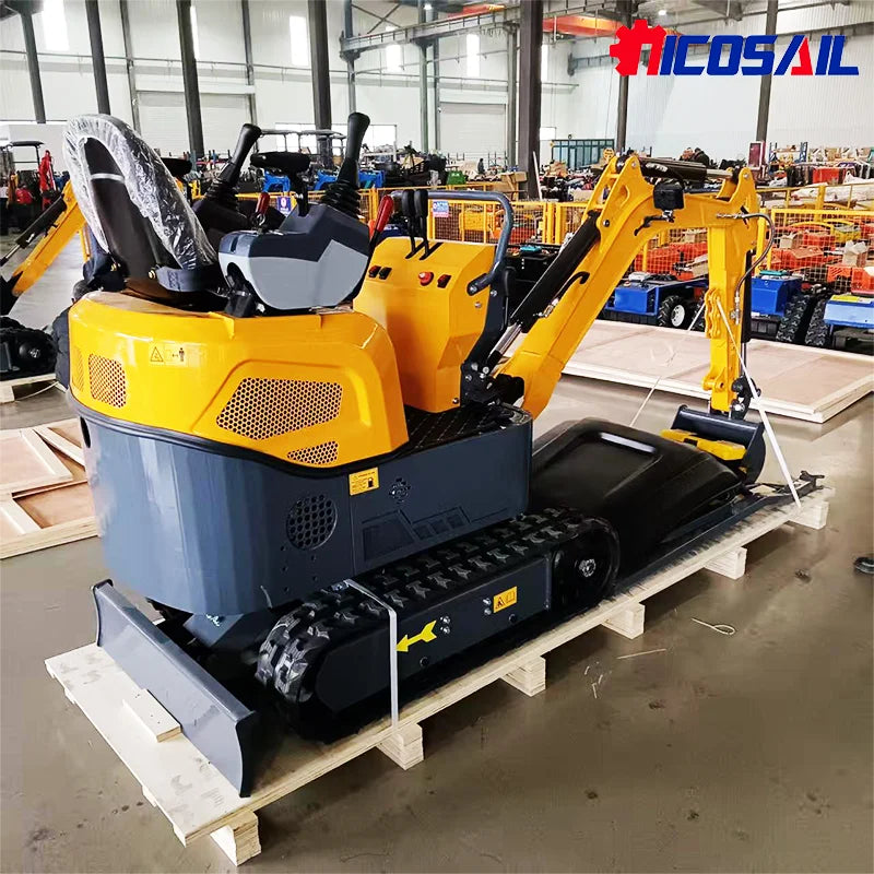 Mini Excavator 1.2 Ton New Crawler Excavator With Attachment Mini Digger Multifunctional Mini Small Excavator 1 Ton 1200kg