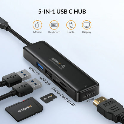 iDsonix USB C 15 In 1 Docking Station HDMI4K PD100W