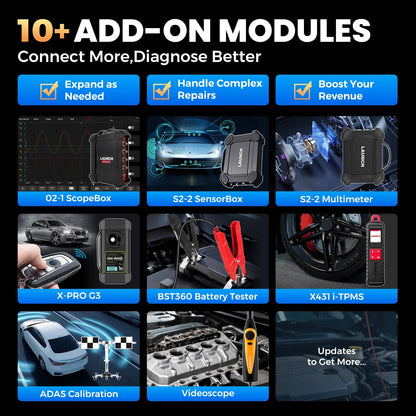 LAUNCH X431 Pro Elite OBD2 Diagnostic Scanner For All Systems