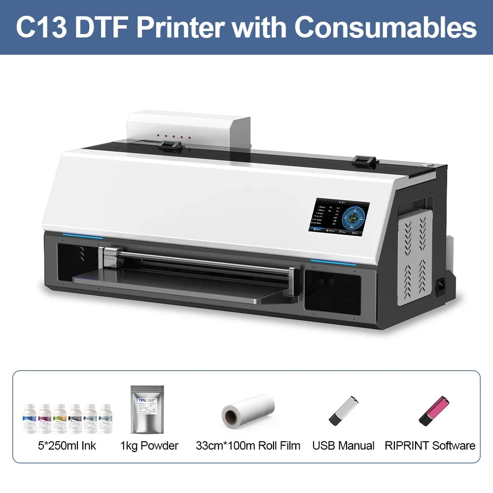 TOPPARTS DTF Printer Direct To Film Printing Machine For Clothes