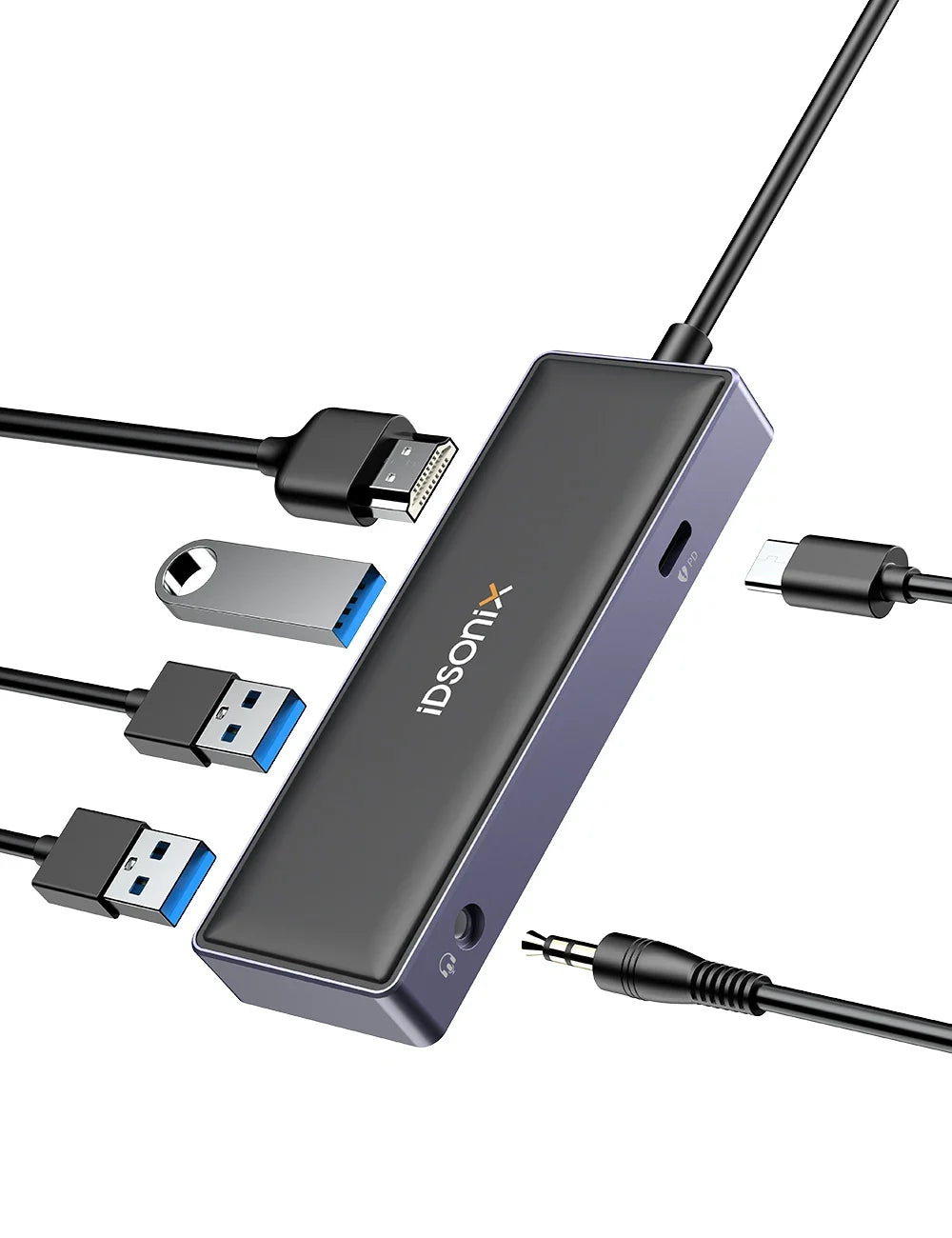 iDsonix USB C 15 In 1 Docking Station HDMI4K PD100W