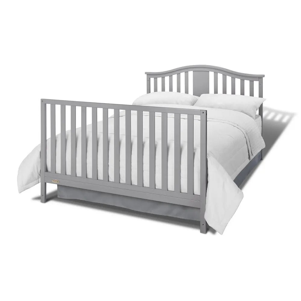 Graco Solano 4-In-1 Convertible Crib With Drawer For Nursery