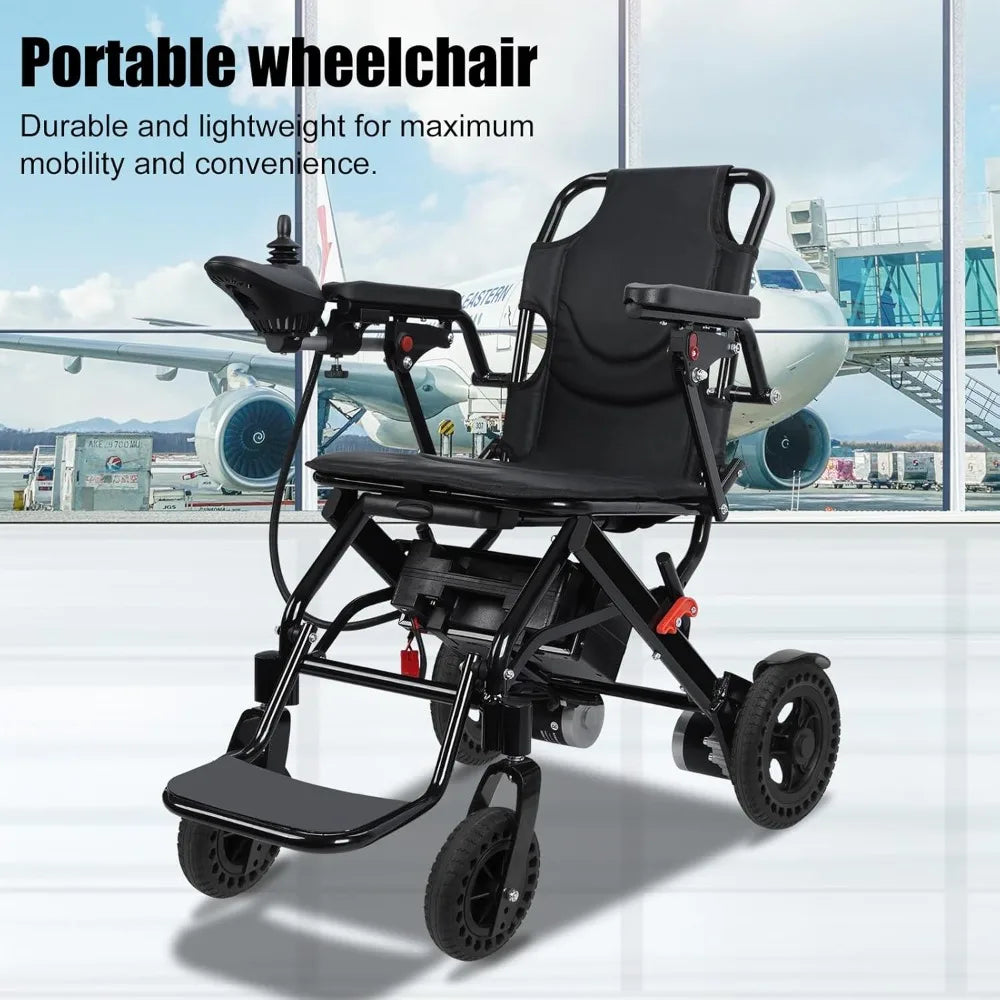 Portable Electric Wheelchair For Adults Lightweight Foldable Power Chair