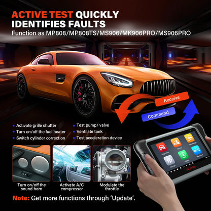 Autel MaxiCOM MK808KBT Pro Diagnostic Tool With Bidirectional Control