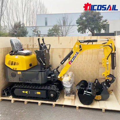 Mini Excavator 1.2 Ton New Crawler Excavator With Attachment Mini Digger Multifunctional Mini Small Excavator 1 Ton 1200kg